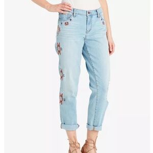 Jessica Simpson Mika Best Friend Embroidered Jeans